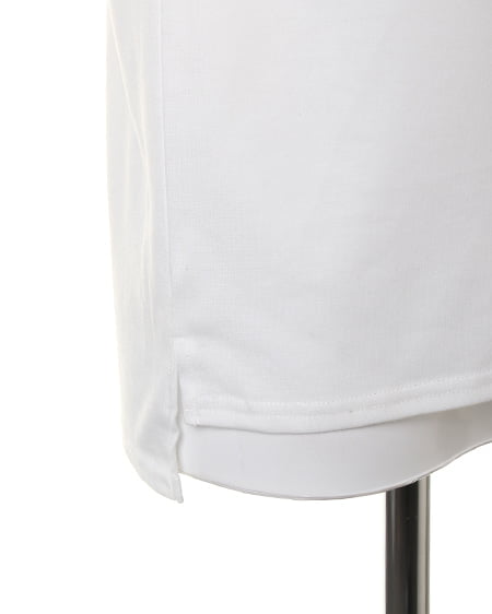 INGNI（イング） 柄ナンバリングロングTシャツ ｵﾌﾎﾜｲﾄ