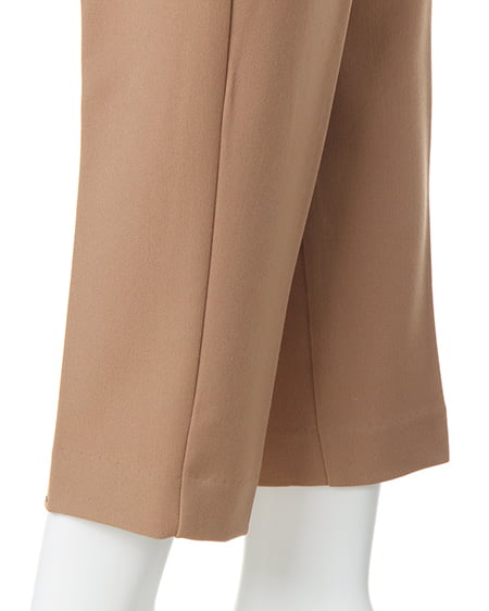 INGNI(イング) サッシュ付きテーパードパンツ/B キャメル