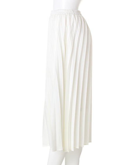 INGNI（イング） サテンプリーツ／スカート／B ｵﾌﾎﾜｲﾄ