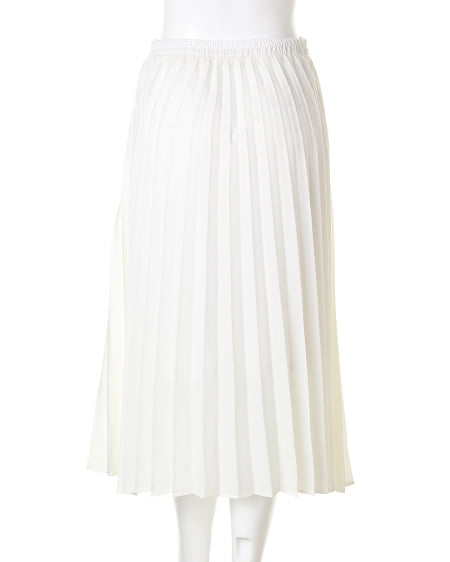 INGNI（イング） サテンプリーツ／スカート／B ｵﾌﾎﾜｲﾄ