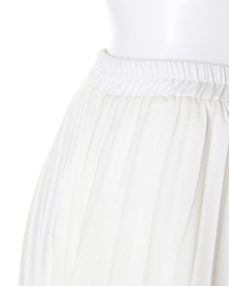 INGNI（イング） サテンプリーツ／スカート／B ｵﾌﾎﾜｲﾄ