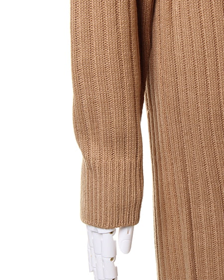 INGNI（イング） ワイドリブオフタートルニット／ワンピース ｷｬﾒﾙ