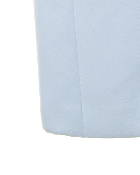 INGNI（イング） 前ZIPフード／コート ｱｲｽﾌﾞﾙｰ