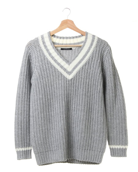 チルデンVネック／ニット｜INGNI(イング) 公式通販｜INGNI STORE