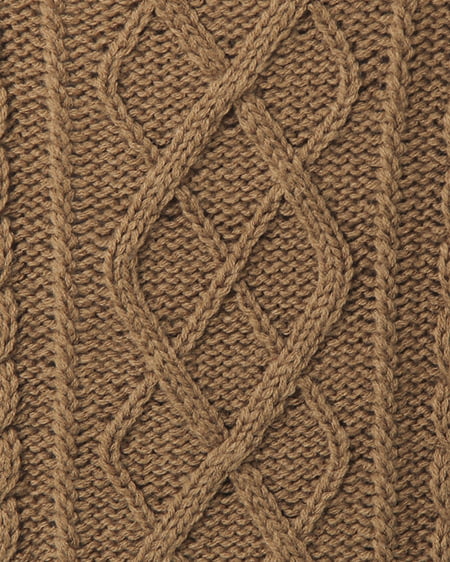 INGNI（イング） 肩あきケーブルオフタートル ｷｬﾒﾙ