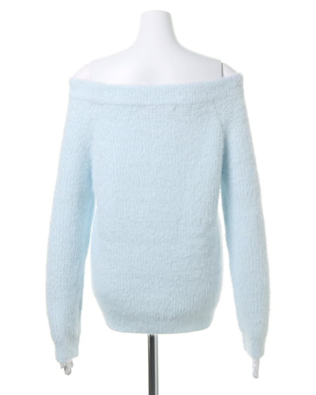 INGNI（イング） フェザーオフショル／ニット ｻｯｸｽ