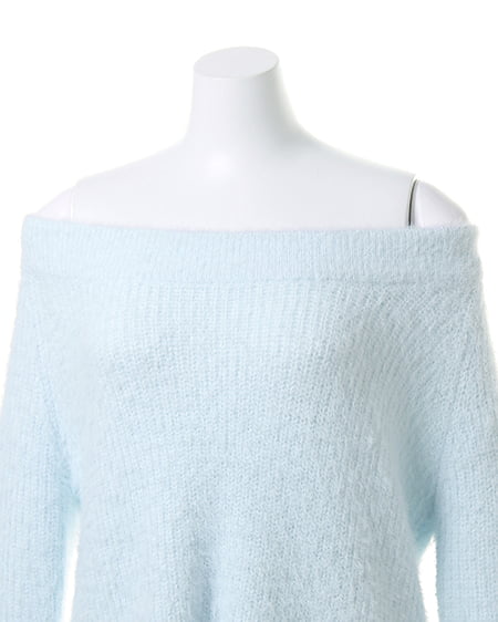 INGNI（イング） フェザーオフショル／ニット ｻｯｸｽ