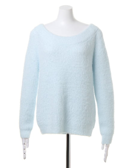 INGNI（イング） フェザーオフショル／ニット ｻｯｸｽ