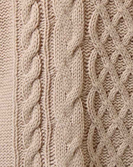 INGNI(イング) フロントレースUPダーリン/ニット ベージュ