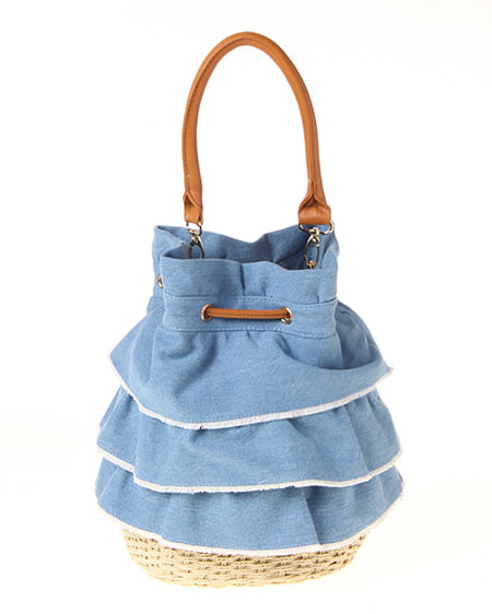 デニム3段フリル／バッグ｜INGNI(イング) 公式通販｜INGNI STORE