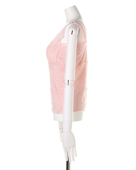 INGNI（イング） レースタンク ﾋﾟﾝｸ/A