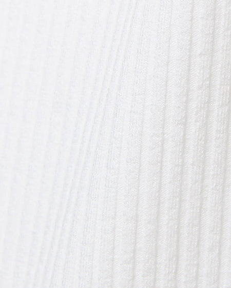 INGNI(イング) 袖チュール刺繍/TOPS オフホワイト