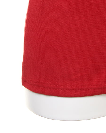 INGNI(イング) VネックテレコTシャツ アカ