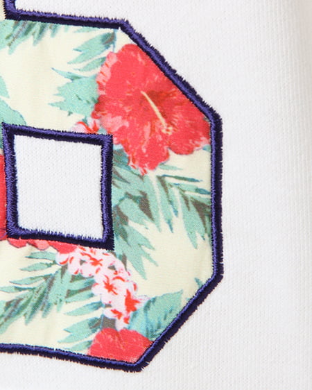 INGNI（イング） 柄ナンバリングノースリパーカー ｲｴﾛｰ/ﾊﾅ