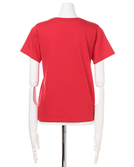 INGNI（イング） ロゴ花プリント／Tシャツ ｱｶ