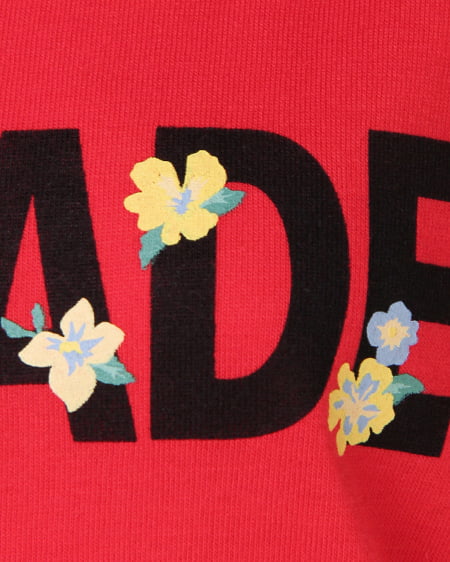 INGNI（イング） ロゴ花プリント／Tシャツ ｱｶ