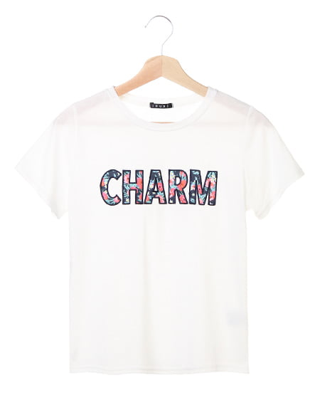柄ロゴ／Tシャツ