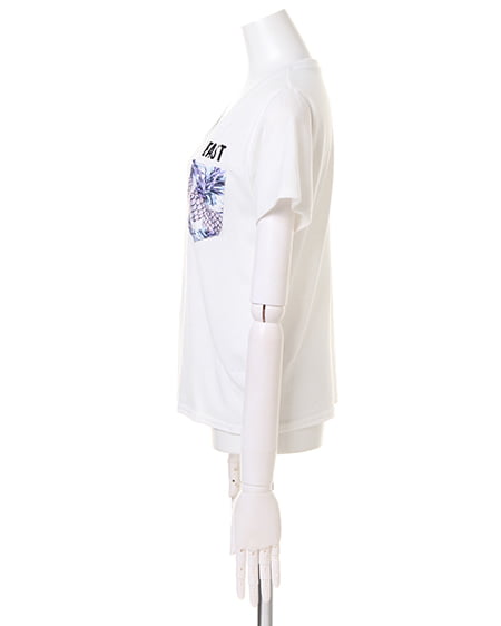 INGNI（イング） 柄ポケット／Tシャツ ｵﾌﾎﾜｲﾄ/B