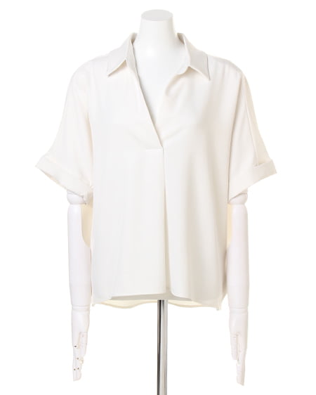 yhkmamaページ Peツイル半袖スキッパーシャツ｜INGNI(イング) 公式通販｜INGNI