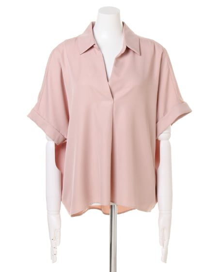 Peツイル半袖スキッパーシャツ｜INGNI(イング) 公式通販｜INGNI