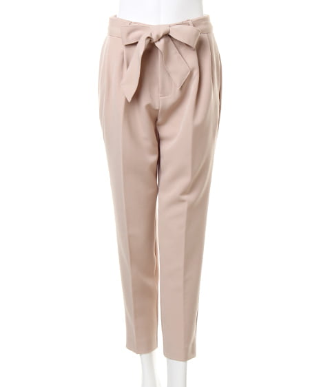 INGNI(イング) サッシュ付きテーパード／パンツ／A ﾋﾟﾝｸ