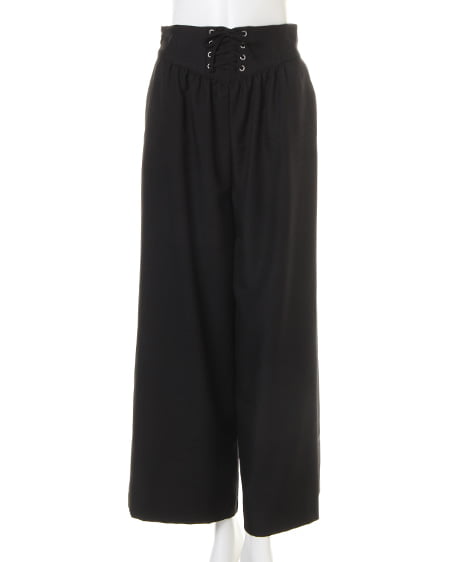 レースアップツイルワイド／パンツ｜INGNI(イング) 公式通販｜INGNI STORE