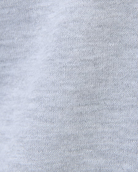 INGNI(イング) フードロゴZIP/パーカー 7分袖 グレー