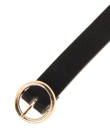 INGNI（イング） リングバックル／ベルト ｸﾛ/A