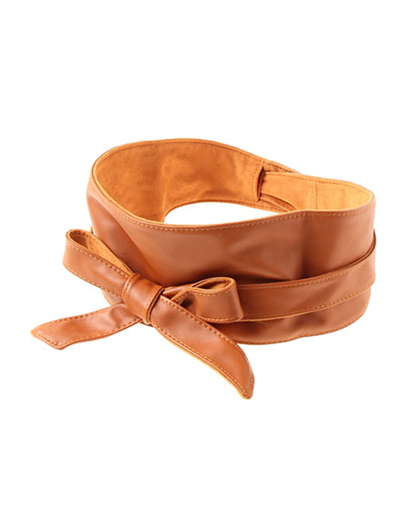 INGNI（イング） リバーシブルサッシュ／ベルト ｷｬﾒﾙ