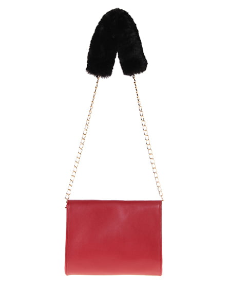 INGNI（イング） ファーショルダーBag ｱｶ