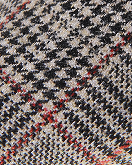 INGNI(イング) グレンチェックスカラップパンプス グレー