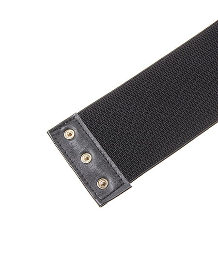 INGNI（イング） ラバー付きレースアップベルト ｸﾞﾚﾝﾁｪｯｸ