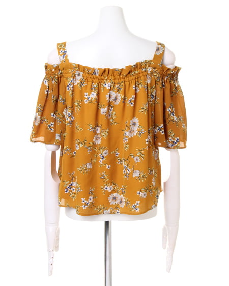 INGNI（イング） 花柄オフショル／TOPS ﾏｽﾀｰﾄﾞ