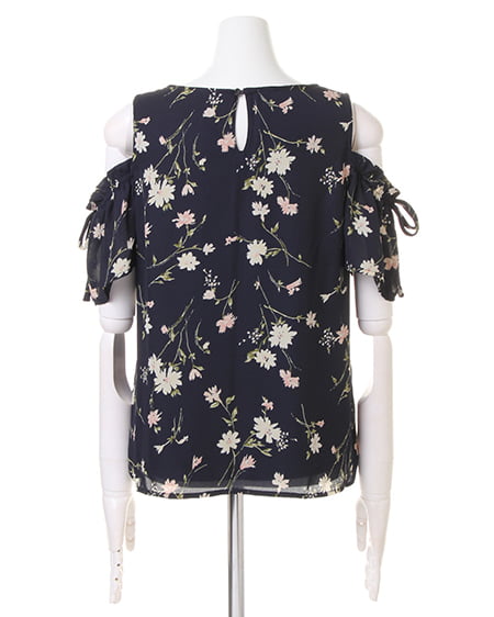 INGNI(イング) 肩開き花柄/TOPS コン