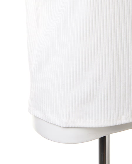 INGNI（イング） 袖無地チュール刺繍／TOPS ｵﾌﾎﾜｲﾄ