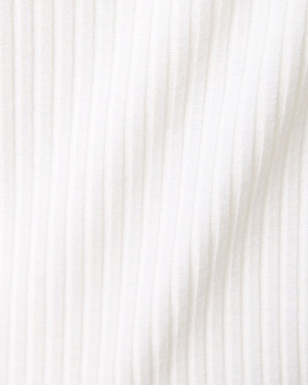 INGNI（イング） 袖無地チュール刺繍／TOPS ｵﾌﾎﾜｲﾄ