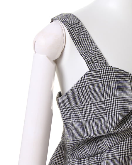 INGNI（イング） グレンチェック柄ビスチェ ｸﾞﾚﾝﾁｪｯｸ