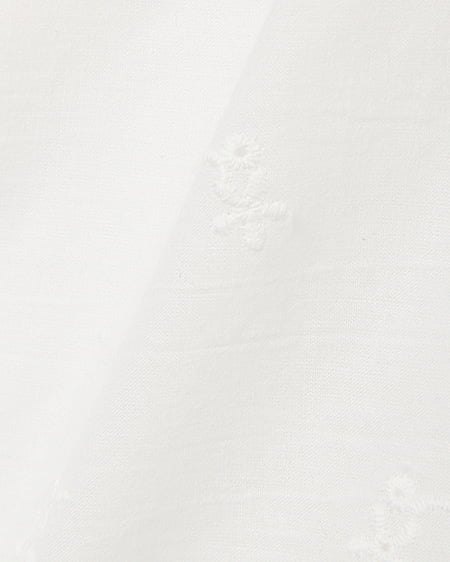 INGNI(イング) 綿レース肩開きオフショル/TOPS オフホワイト