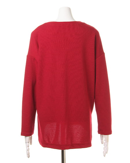 INGNI（イング） サカリバVネックボリューム袖TOPS ﾎﾞﾙﾄﾞｰ