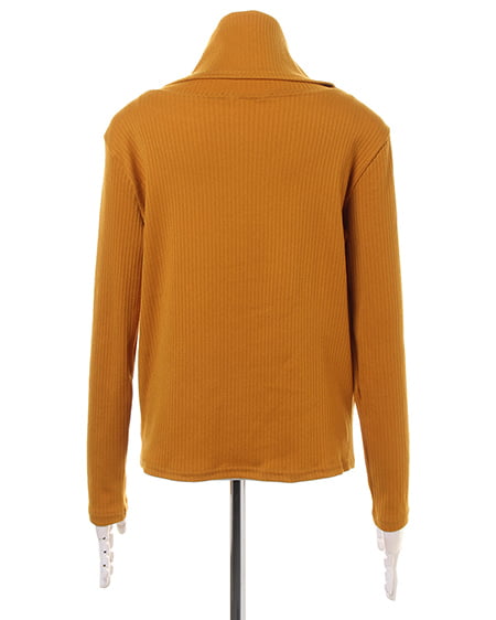 INGNI（イング） 起毛リブオフタートル長袖 ﾏｽﾀｰﾄﾞ