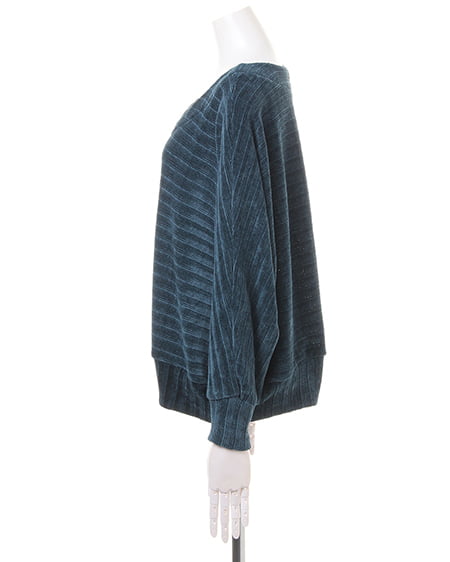 INGNI（イング） カットモールドルマンプルオーバー ｸﾞﾘｰﾝ