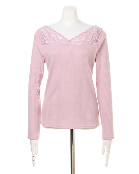 INGNI（イング） ヨークスカラップレース／トップス ﾗﾍﾞﾝﾀﾞｰ