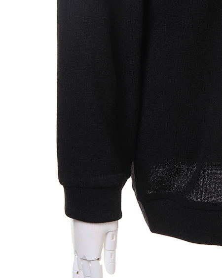 INGNI（イング） サカリバ起毛バイカラー／チュニック ｸﾛ/ﾍﾞｰｼﾞｭ