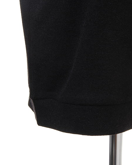 INGNI（イング） サカリバ起毛バイカラー／チュニック ｸﾛ/ﾍﾞｰｼﾞｭ