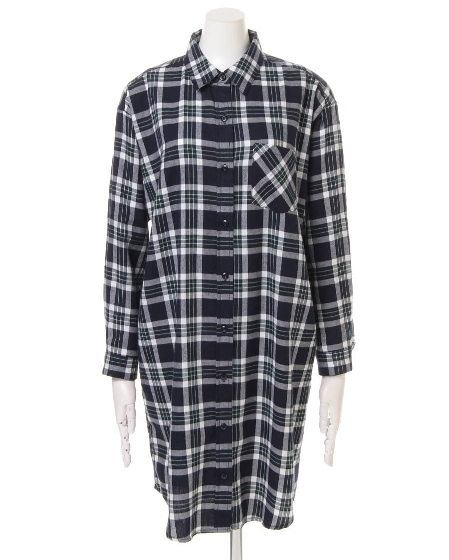 チェック柄ロング／シャツ｜INGNI(イング) 公式通販｜INGNI STORE