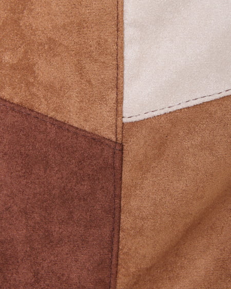 INGNI（イング） パッチワーク台形／スカートA ｷｬﾒﾙ