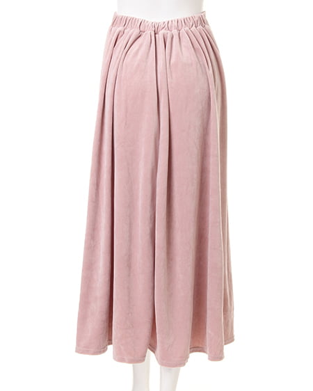 INGNI（イング） ベロアイレヘム／スカート ﾋﾟﾝｸ