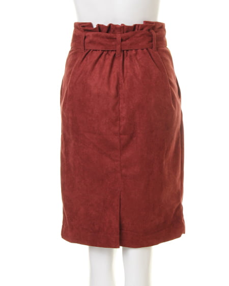 INGNI（イング） サッシュ付スエードIライン／スカート ﾃﾗｺｯﾀ