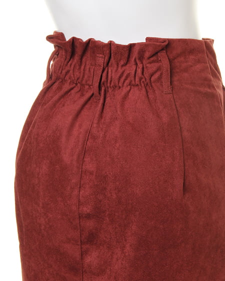 INGNI（イング） サッシュ付スエードIライン／スカート ﾃﾗｺｯﾀ