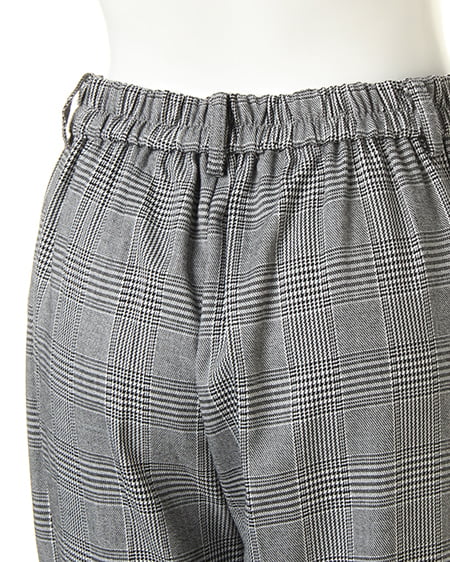 INGNI（イング） テーパードパンツ ｸﾞﾚﾝﾁｪｯｸ